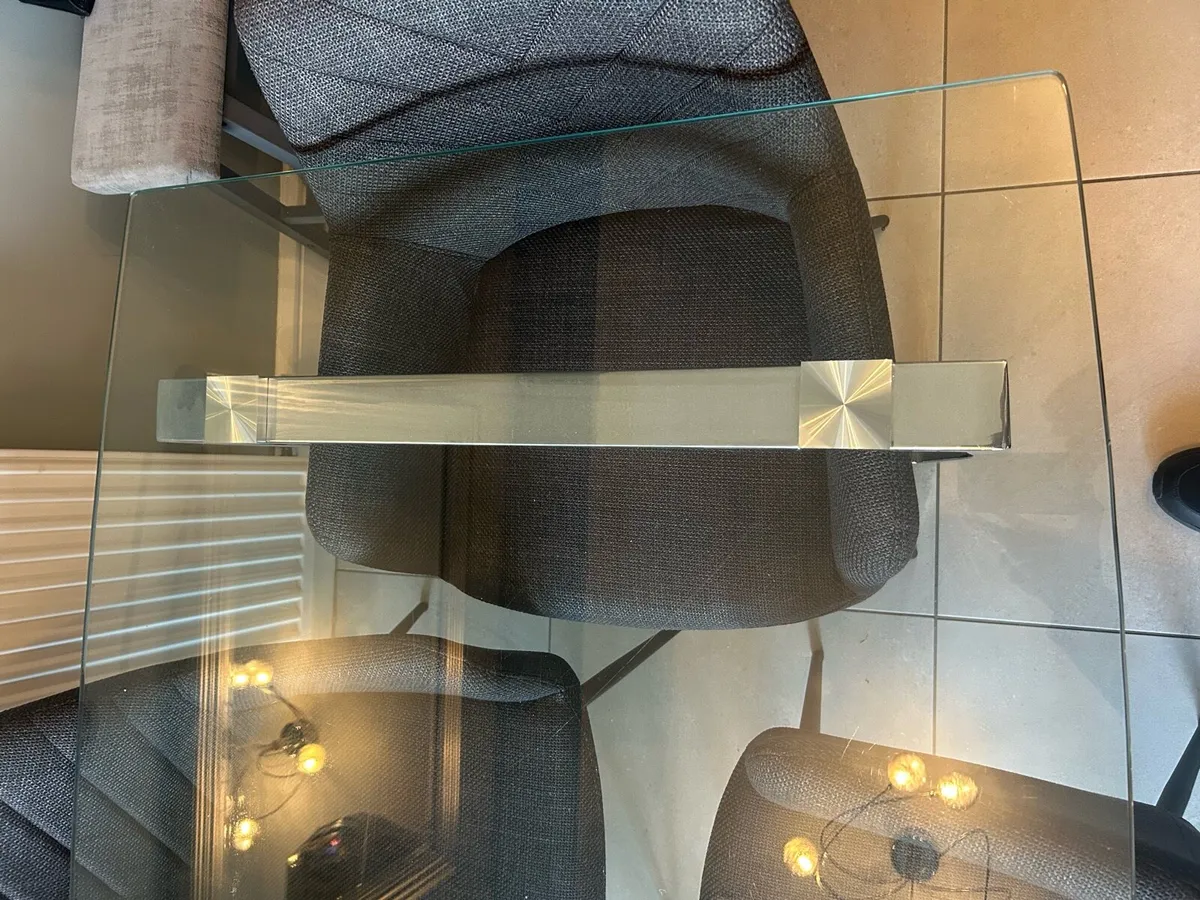 Glass Dining Table - Image 3