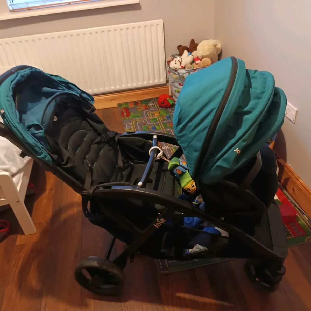 Joie double buggy for newborn & toddler plus more - Image 1