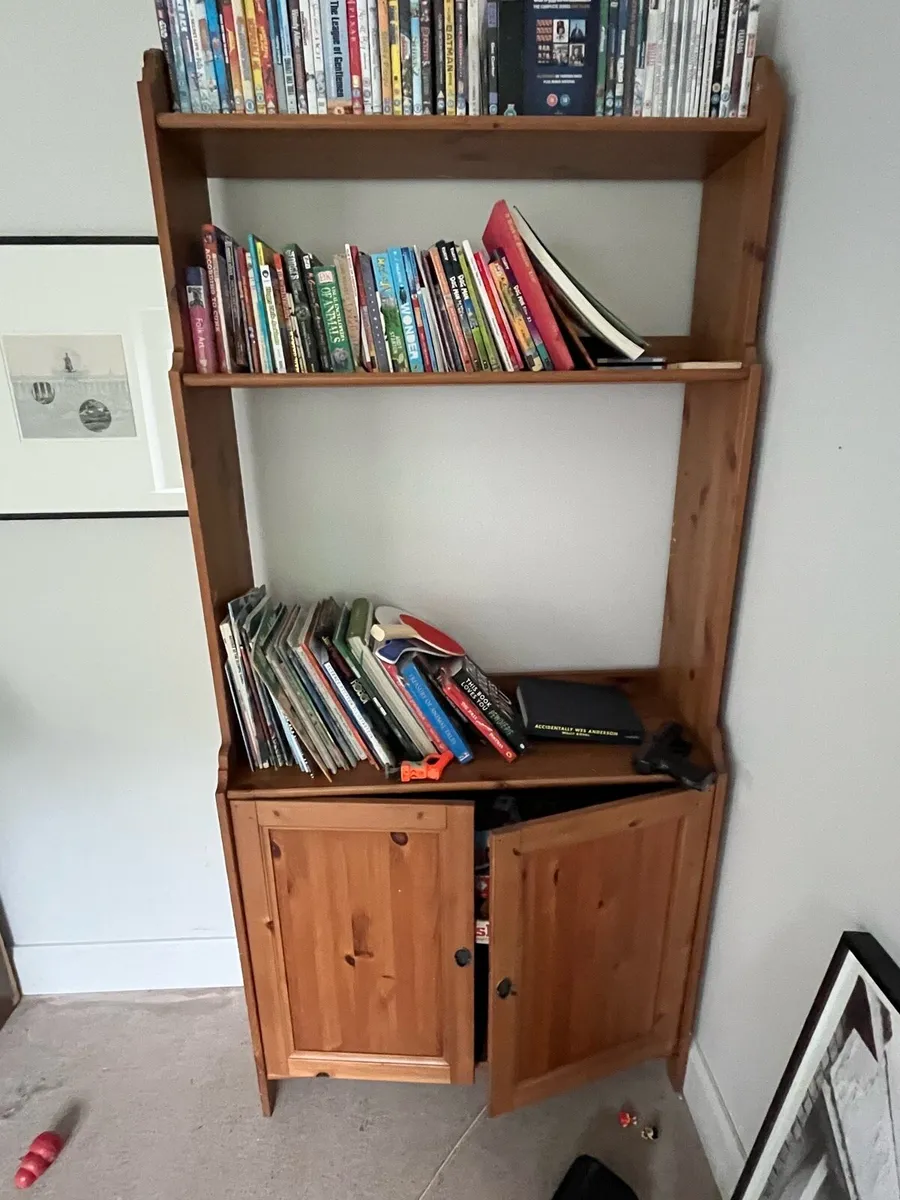 IKEA pine bookcases - Image 1