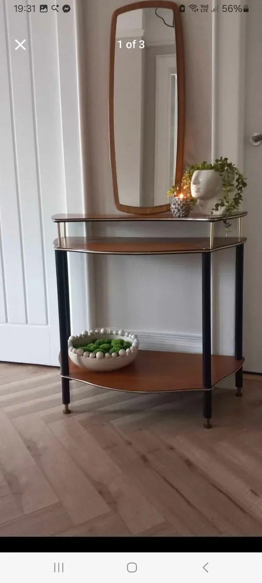 A 1960s retro console table - Image 1