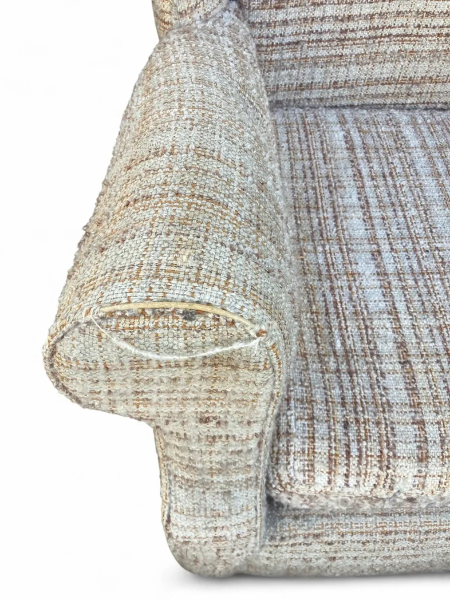 Wing Back Armchairs - Vintage x 2 - Image 4