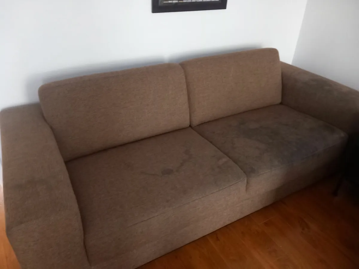 Free 2 and 3 seater sofas with covers - Image 1