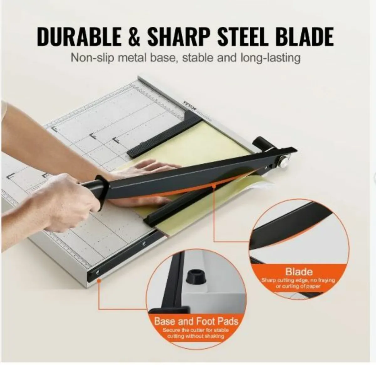 Paper Cutter, Guillotine Trimmer - Image 4