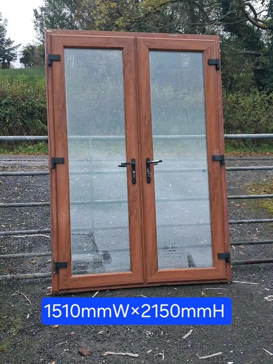 PVC FRENCH DOORS