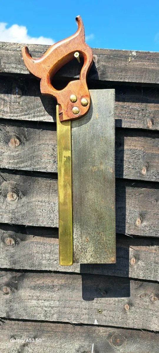 2 Old hand saws  €40 each - Image 3