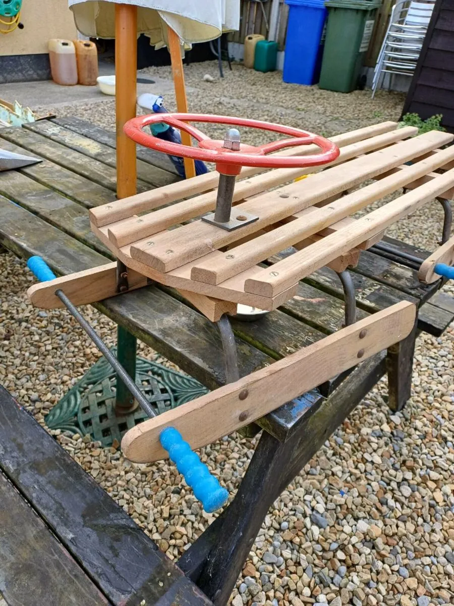 1950/60s Germina Pilot Sledge - Image 4