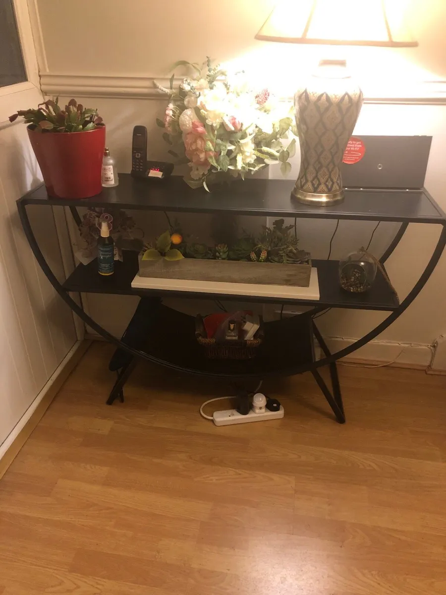 Black console table. Carraig donn - Image 3
