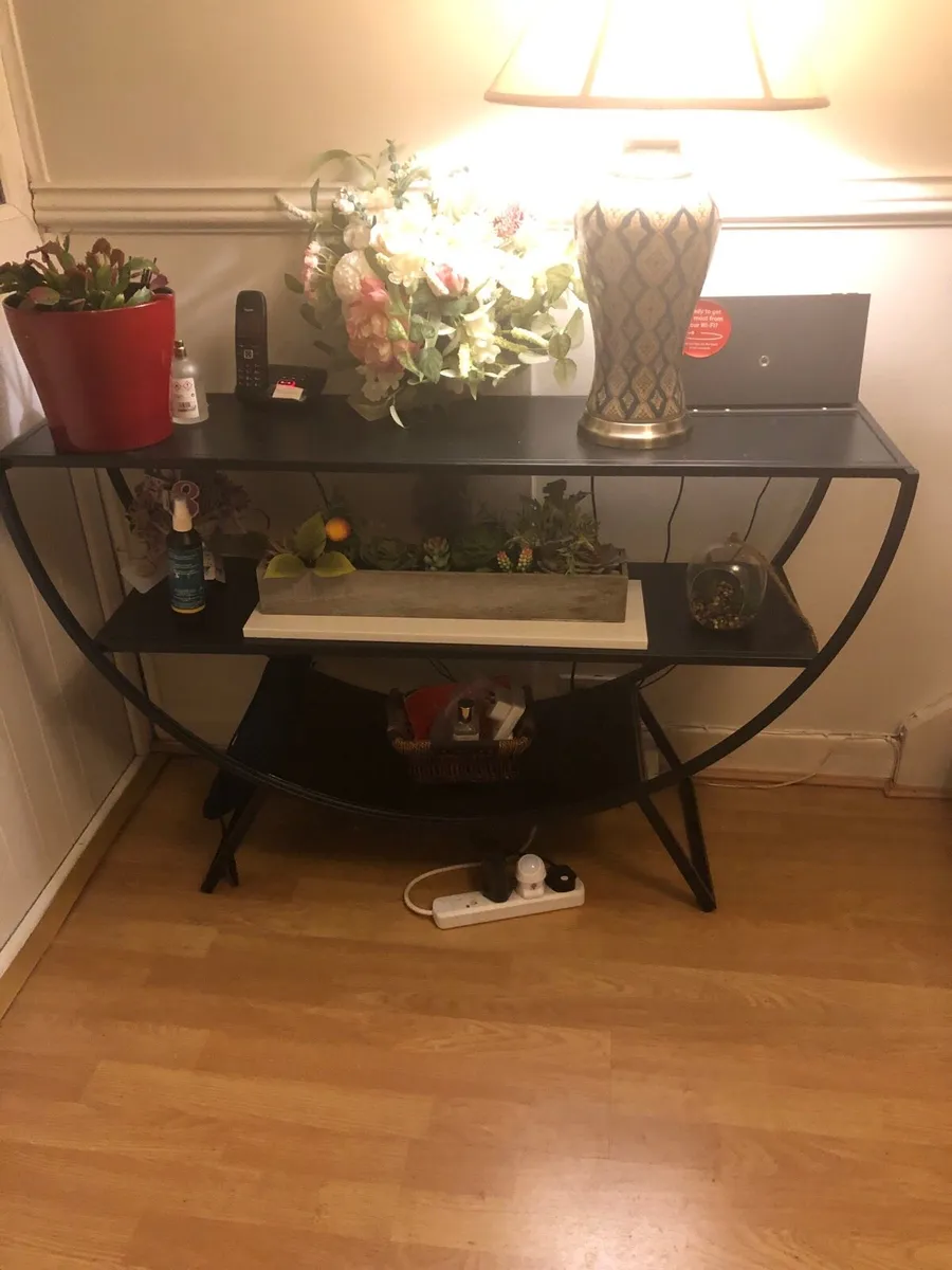 Black console table. Carraig donn - Image 4