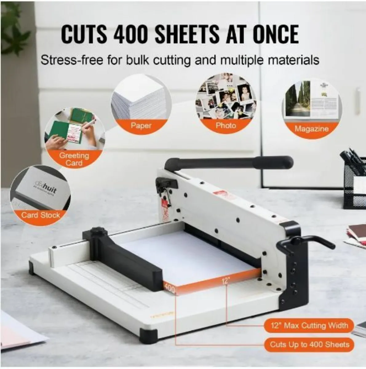 Paper Cutter 30.5 cm A4 Guillotine - Image 3