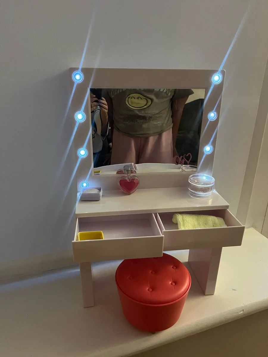 Our generation vanity table & pjs - Image 1