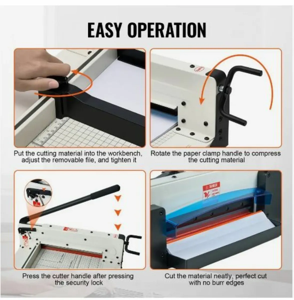 Paper Cutter 30.5 cm A4 Guillotine - Image 4