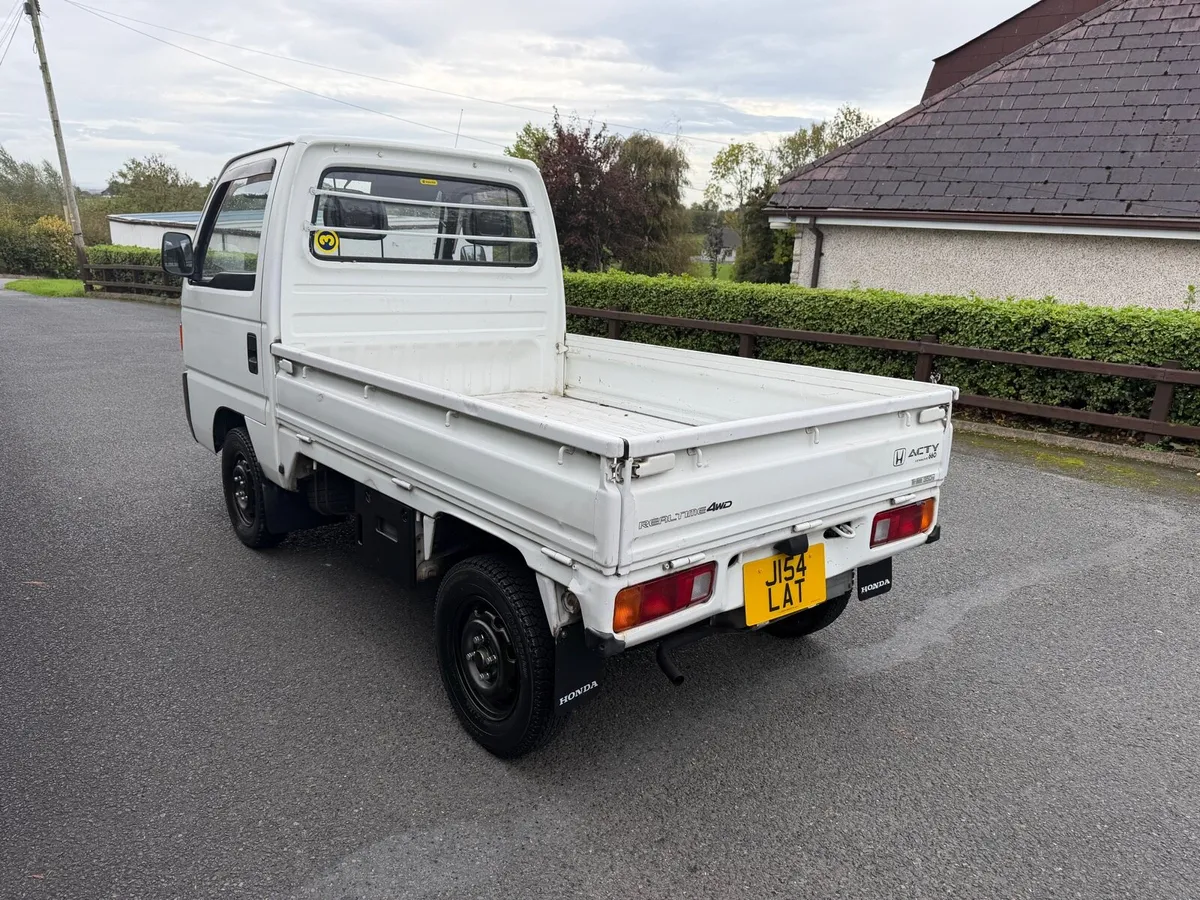 1991 Honda ACTY 600CC 4WD KEI Truck Pick-up - Image 4