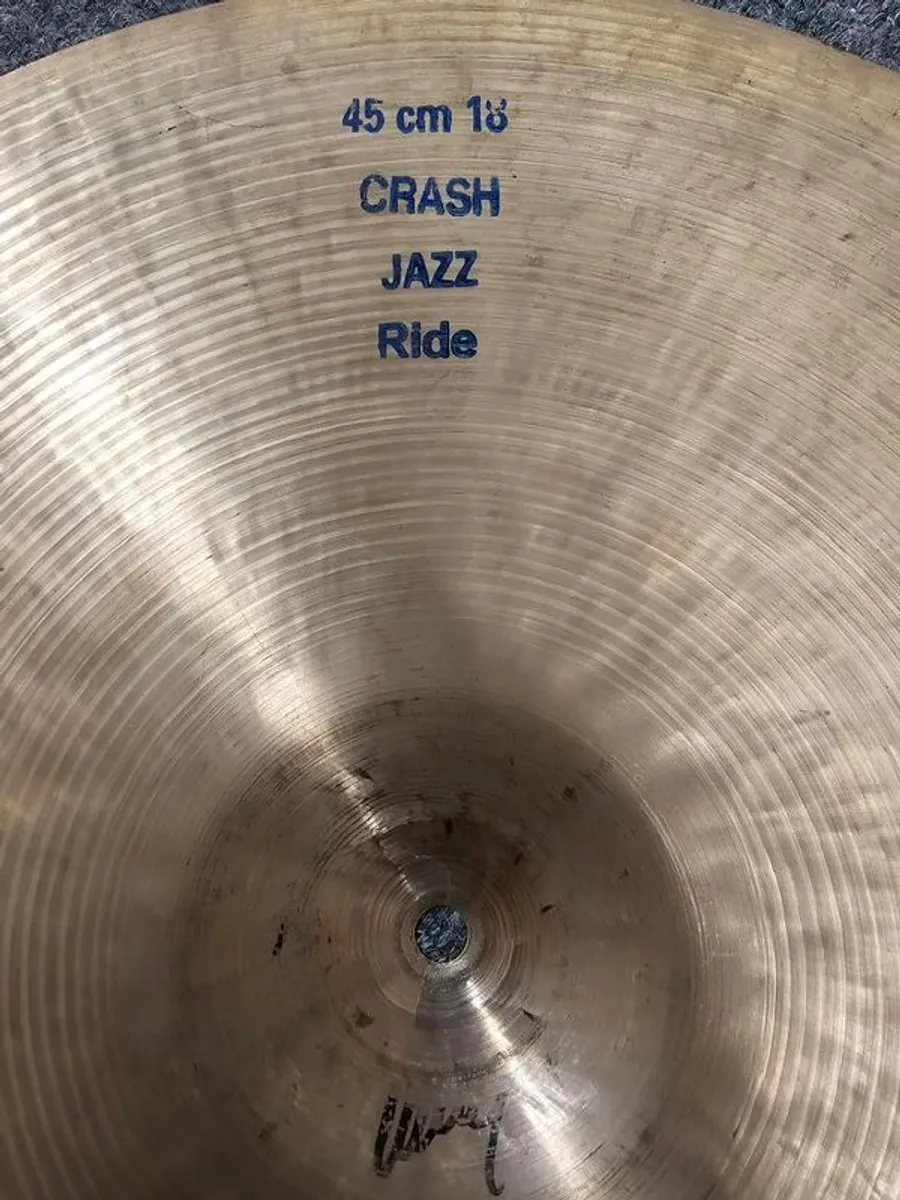 Bosphorus 18" ride cymbal (cracked) - Image 2