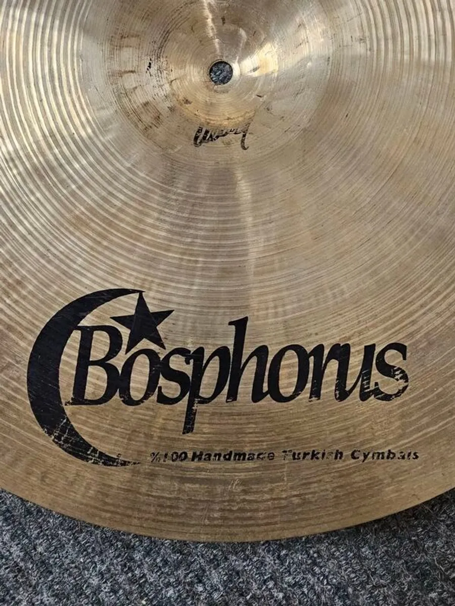 Bosphorus 18" ride cymbal (cracked) - Image 4