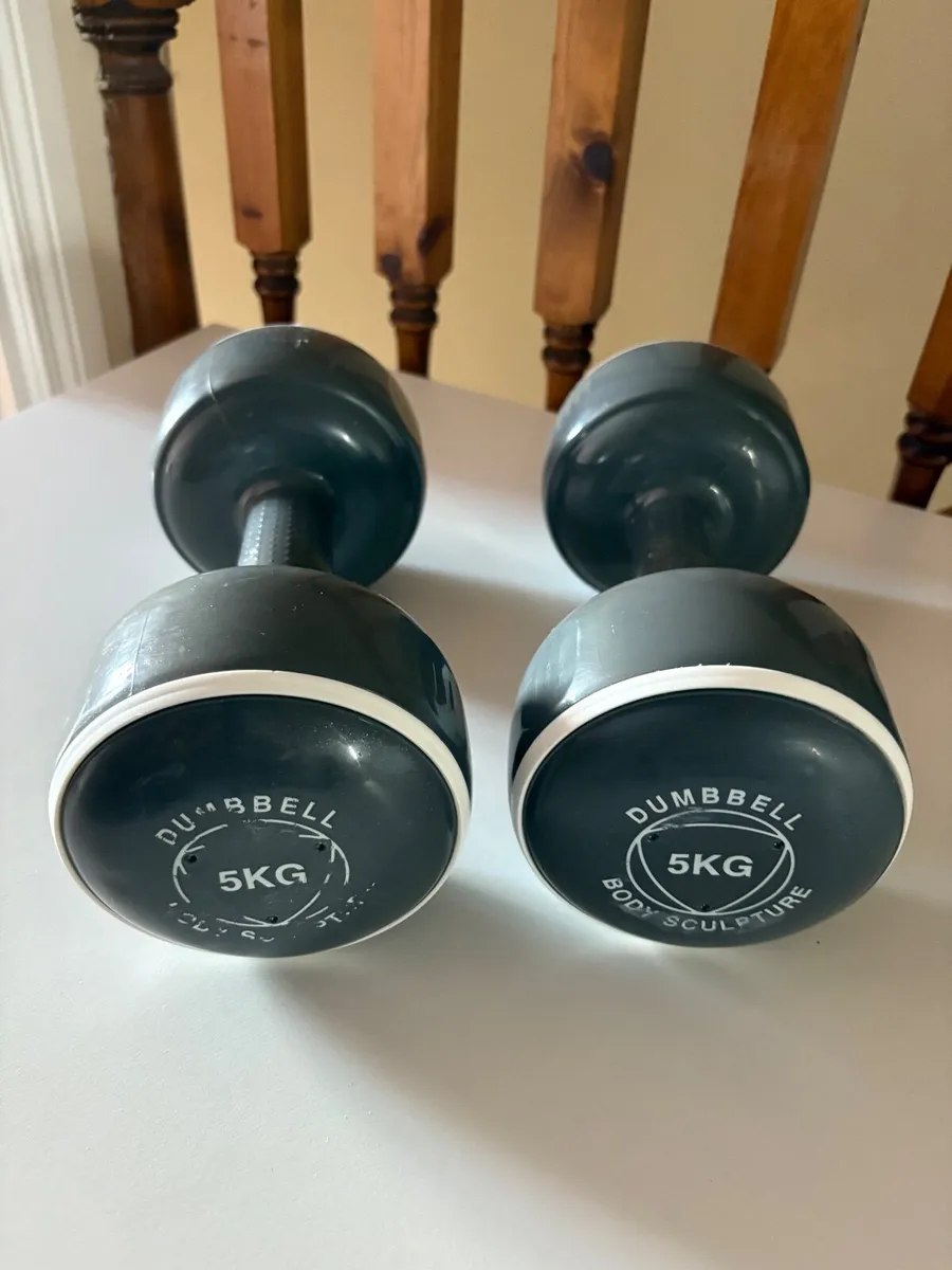 Dumbbells 5kg each
