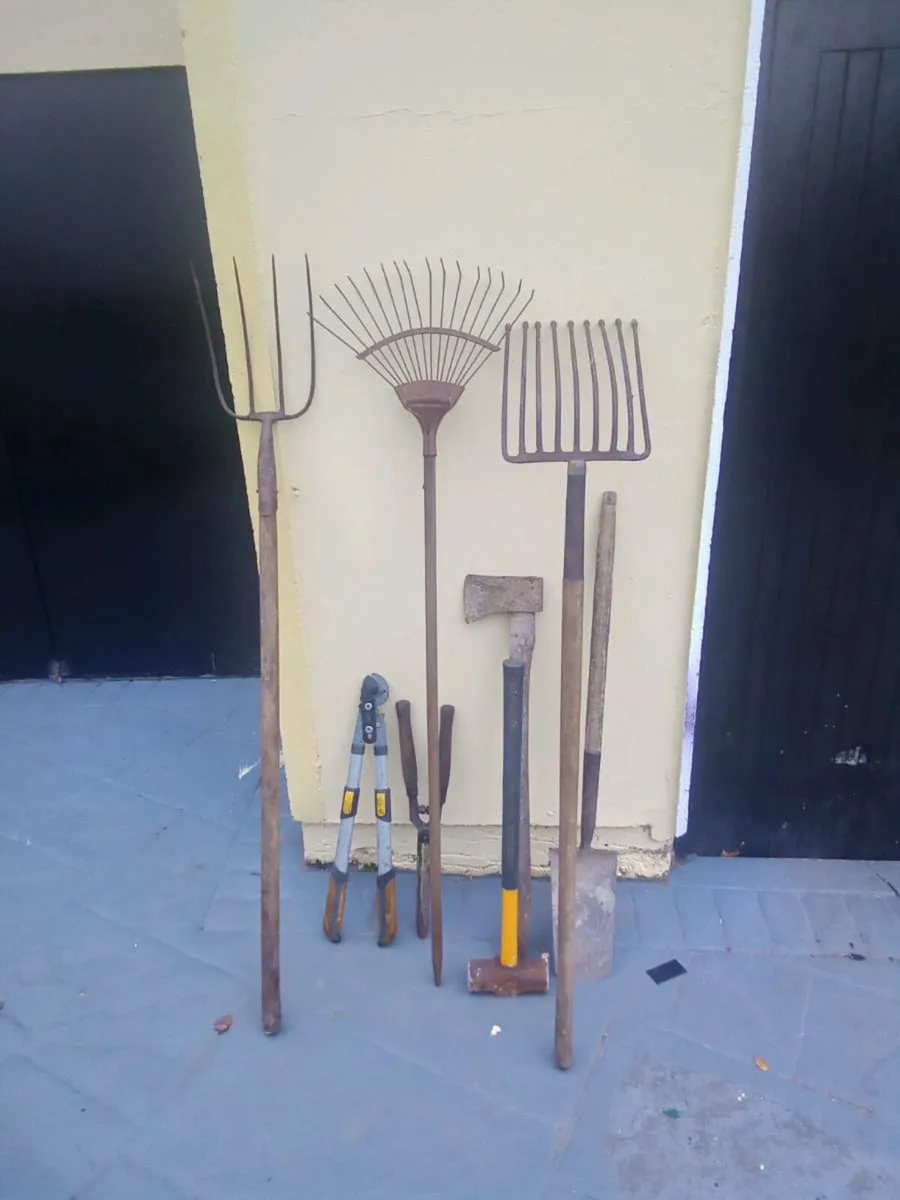 Variety of hand tools
