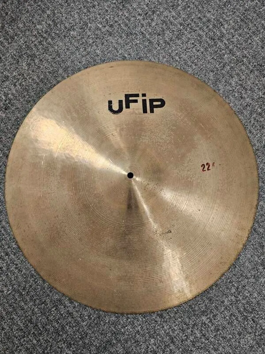 Ufip 22" ride cymbal - Image 1