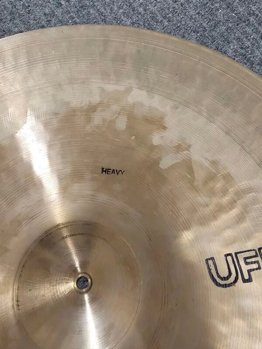 Ufip 22" ride cymbal - Image 3