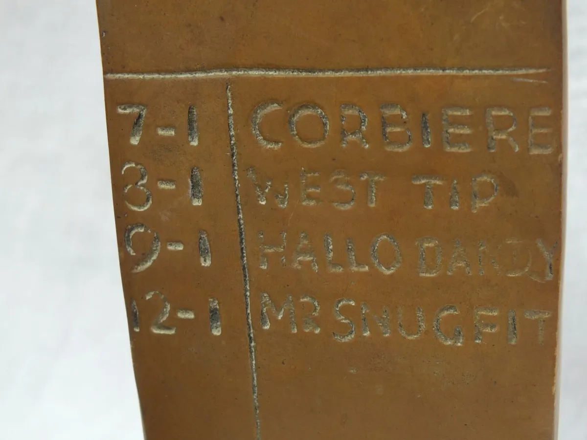 Vintage Brass / Bronze Bookmaker Reg C Grand Natio - Image 3
