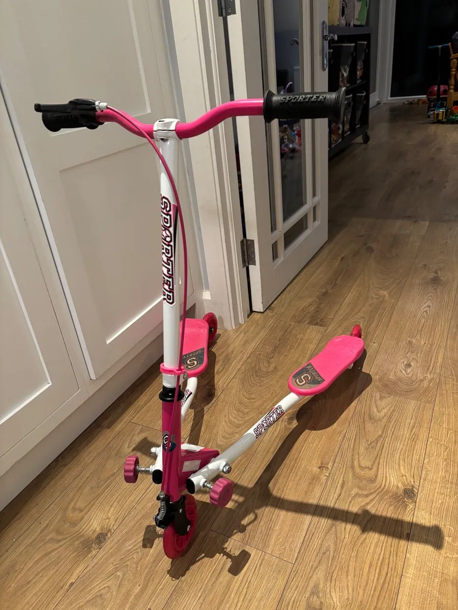 Scooter - Sporter 3 Wheel Swing Scooter Pink - Image 3