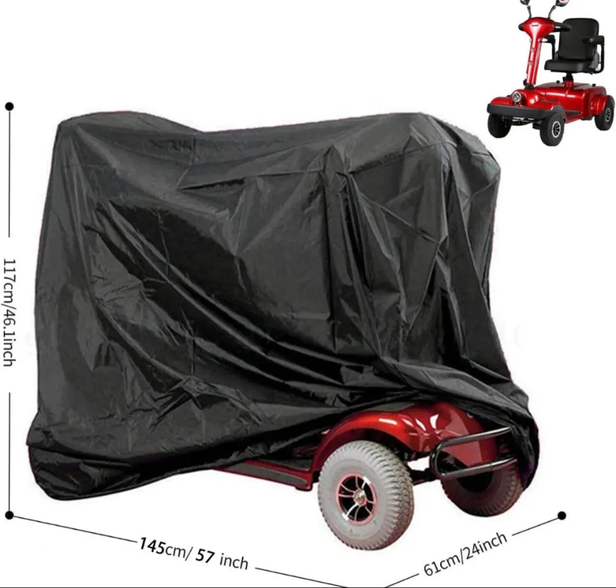 Mobility Scooter Storage Shelter Rain Cover - Image 4