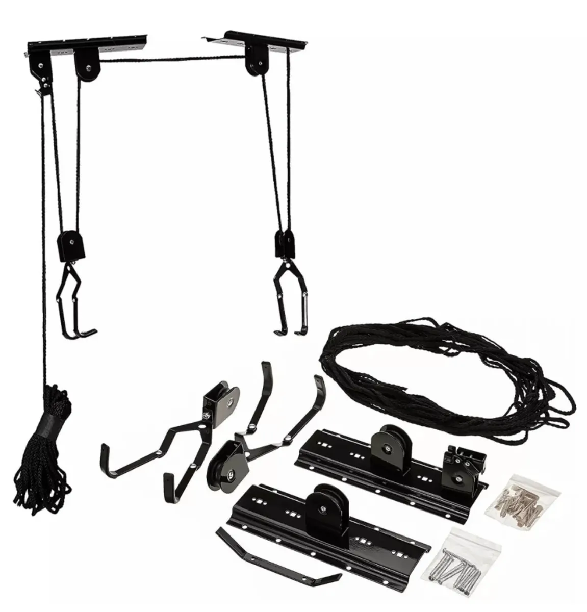 20KG Bicycle Bike Ceiling Hanger Lift Storage - Image 2