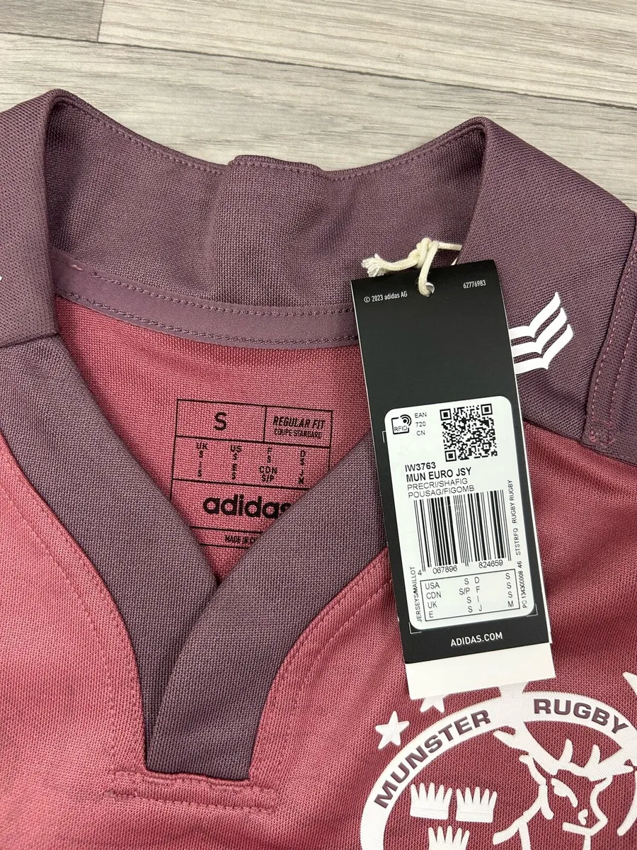 NEW Adidas Munster Rugby Jersey Shirt Mens Small - Image 4