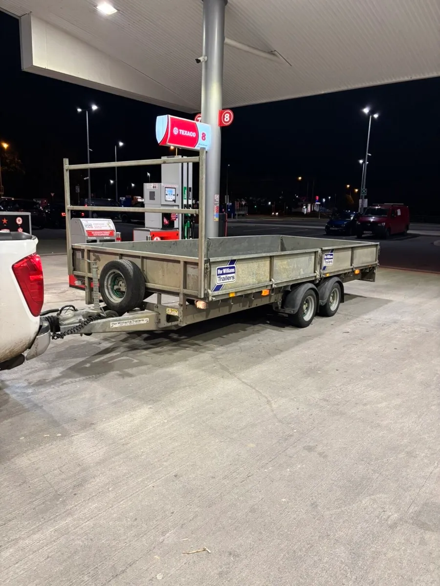 2018 Ifor Williams 16x6,6 dropside trailer - Image 1