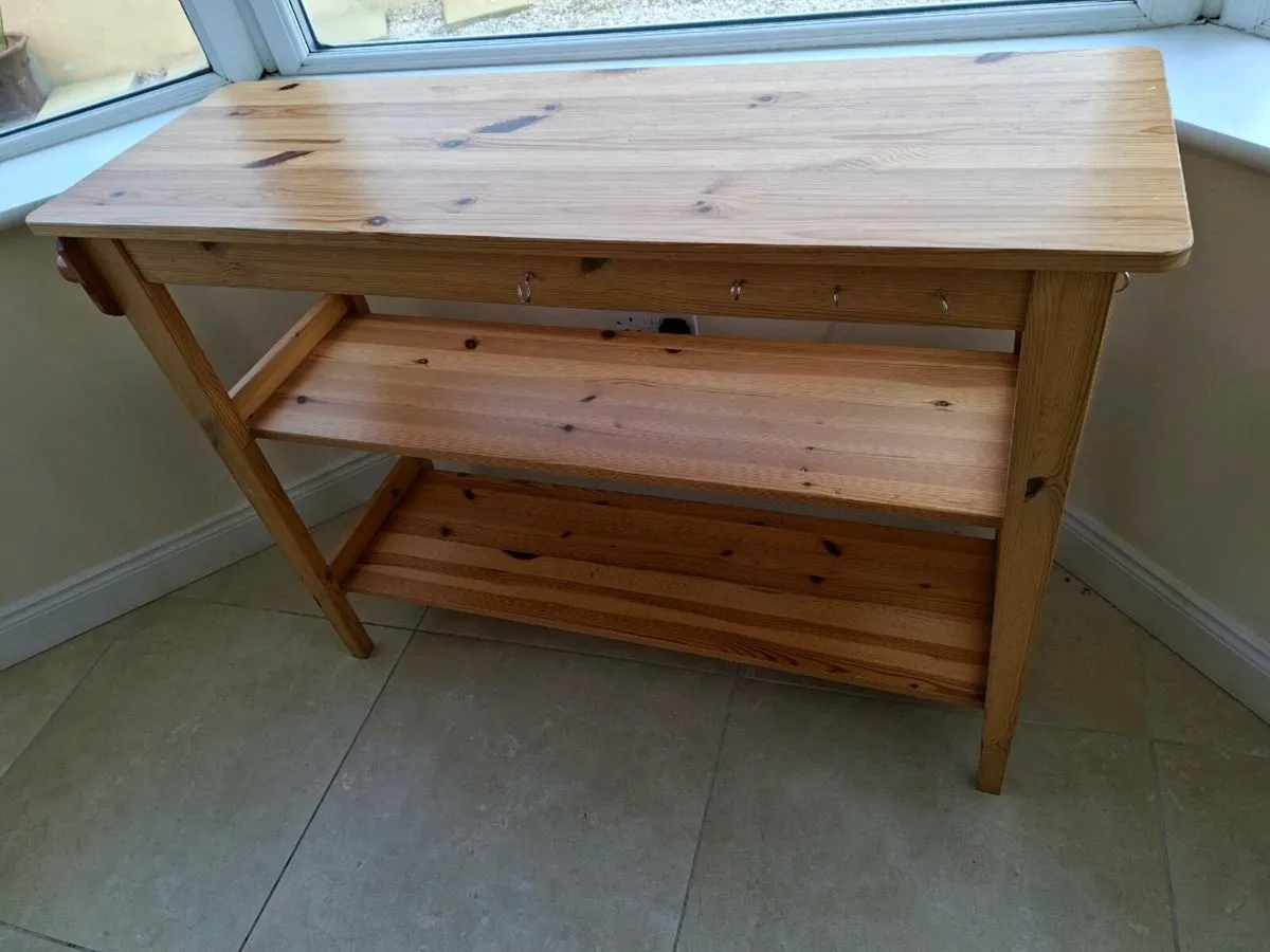 Kitchen Butcher's Block Sideboard/Island - Image 1