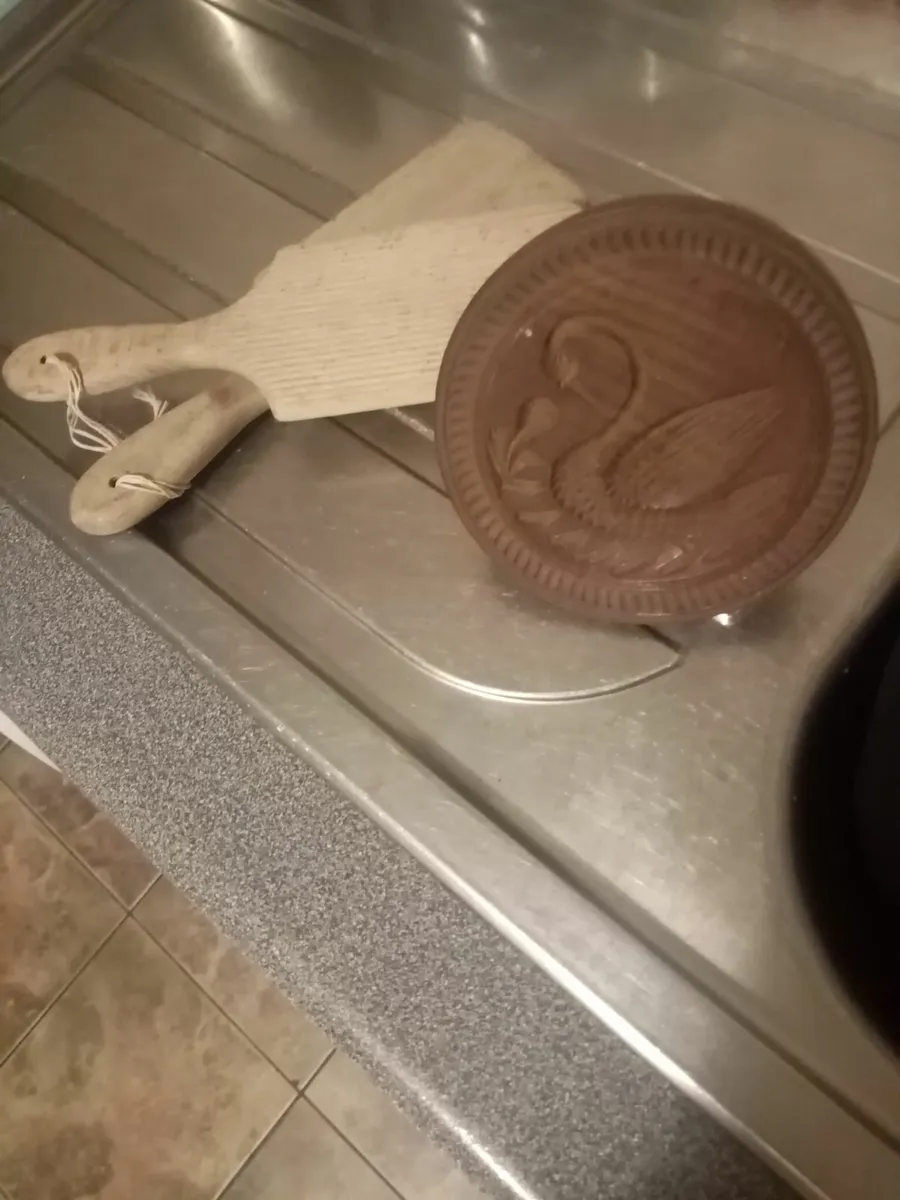 Vintage Butter Paddles etc - Image 1