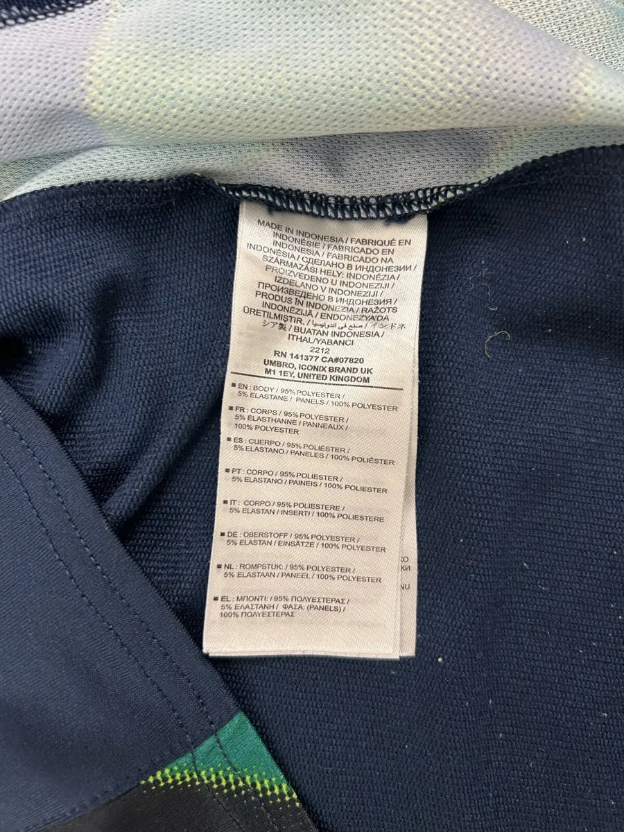 Umbro Ireland Half Zip Jumper Mens Medium - Image 4