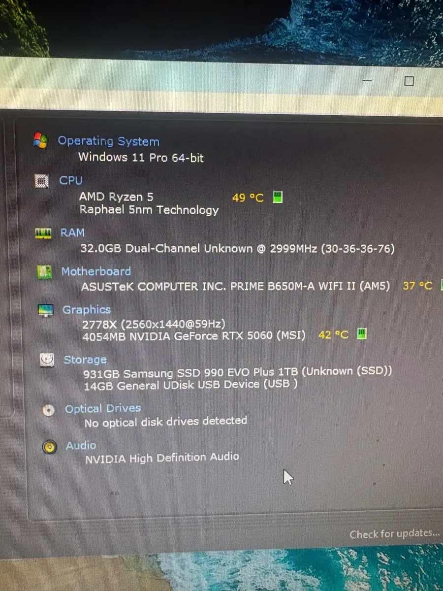 Gaming PC – Ryzen 5 7500F + RTX 5060 + DDR5 WIFI - Image 2