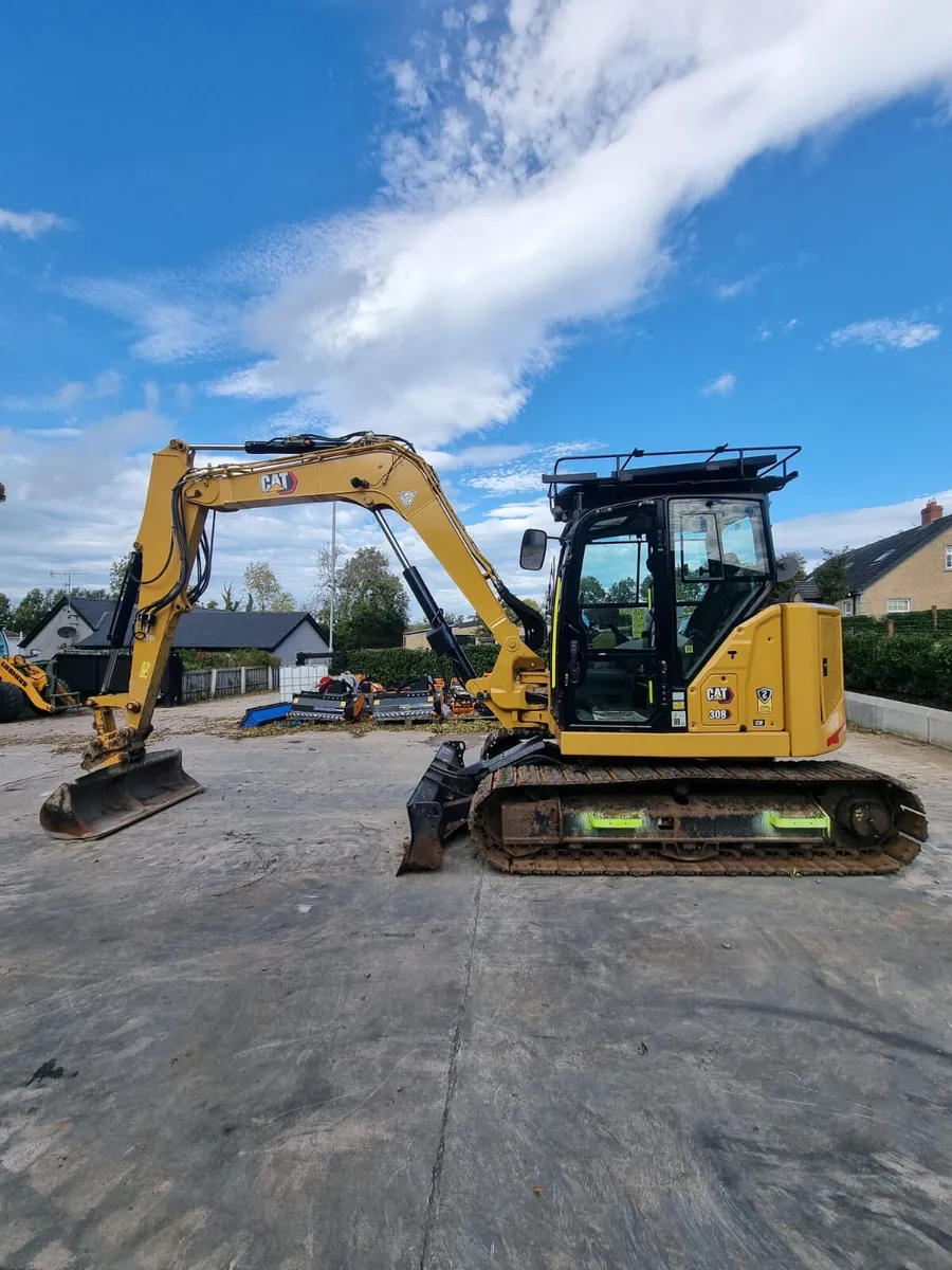 2021 CAT 308CR - Image 2