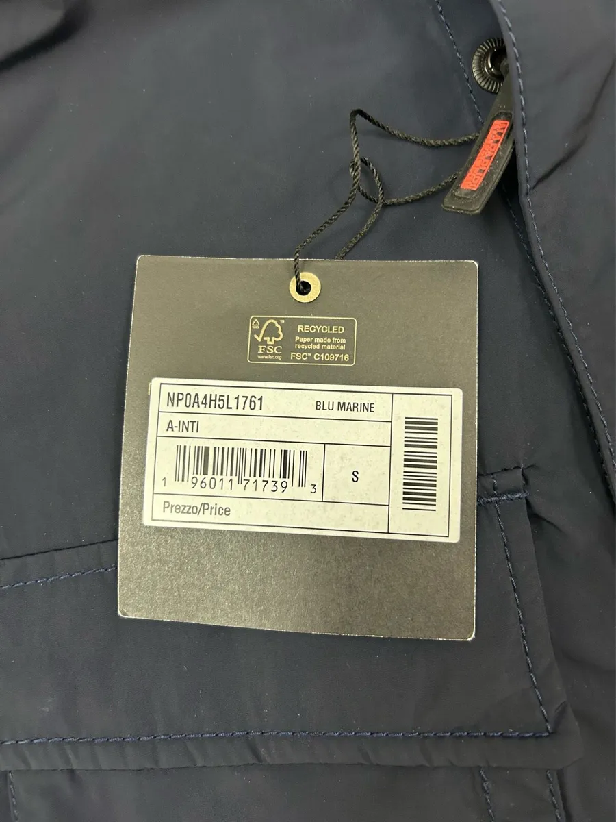 NEW Napapijri Multipocket Utility Jacket Mens S - Image 4