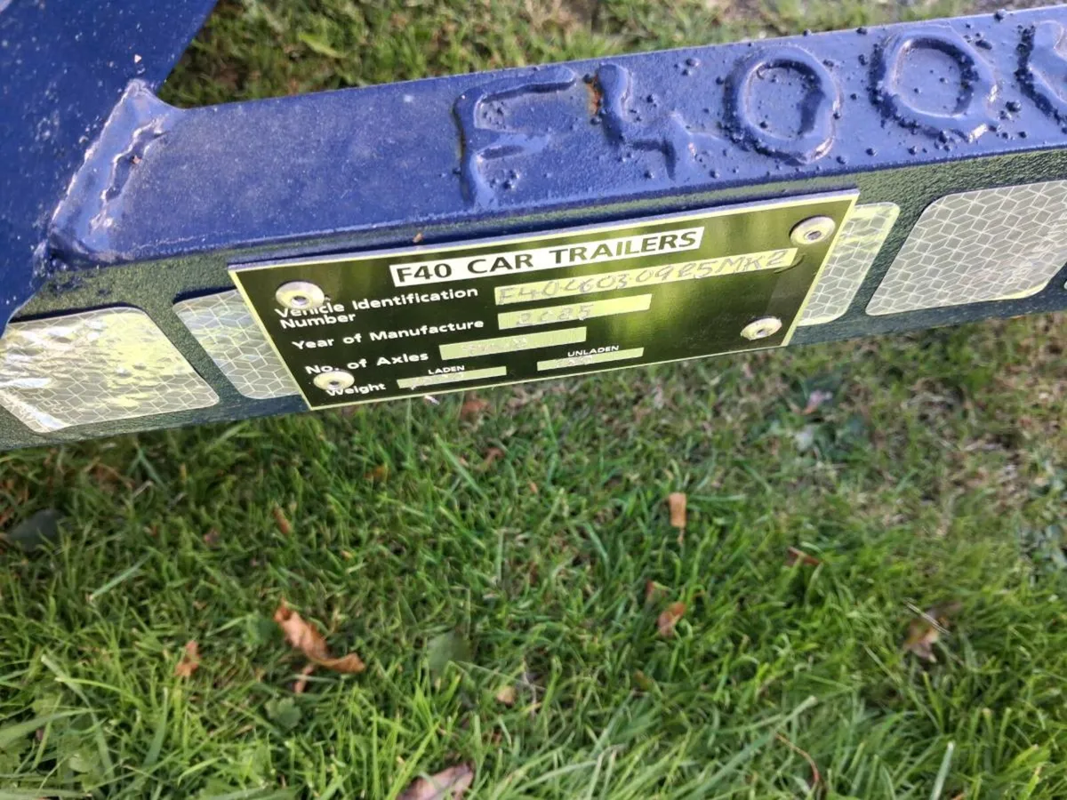 F40 8ftx4 trailer - Image 4