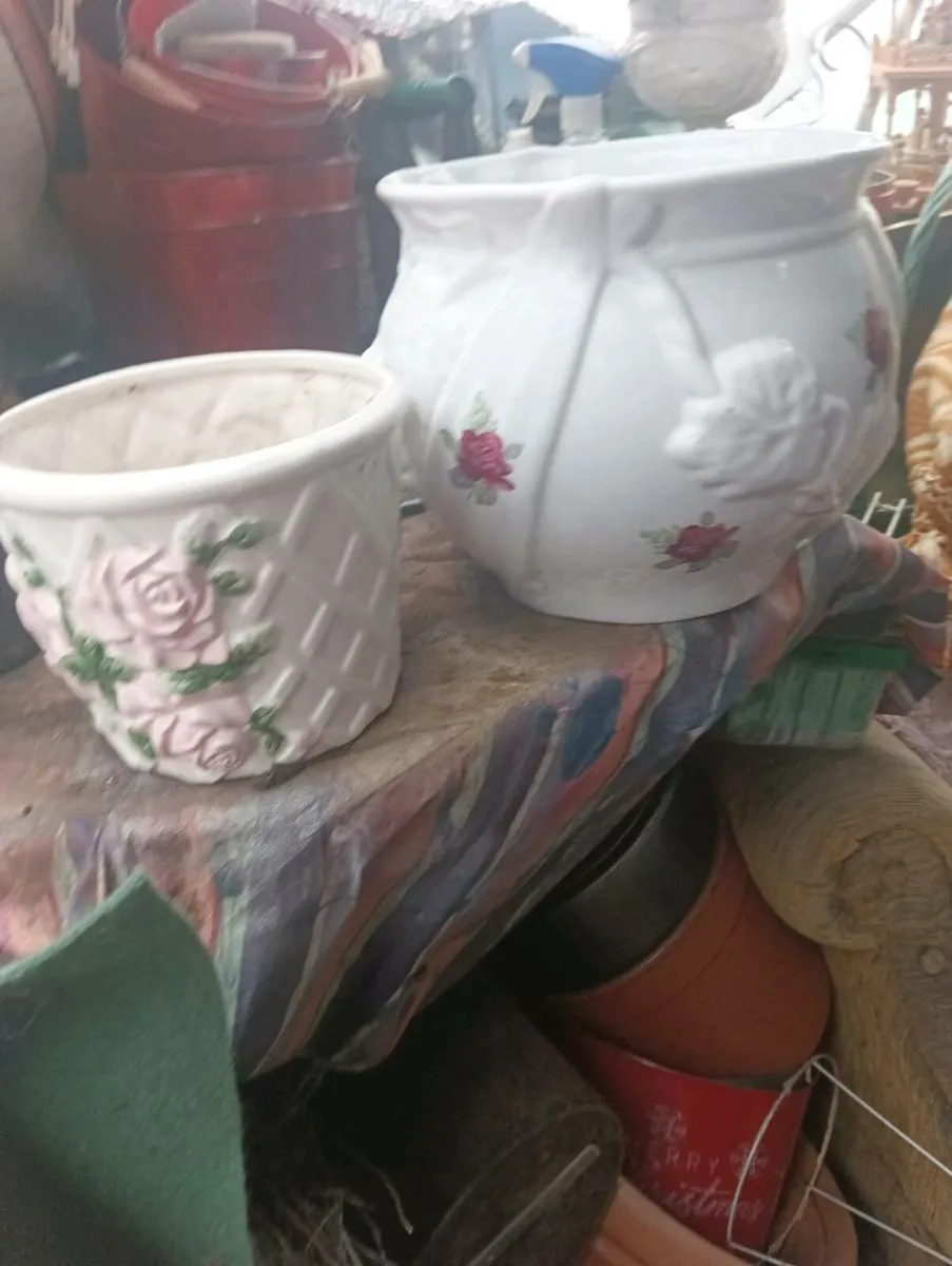 2 beautiful pots ,15 for both - Image 1