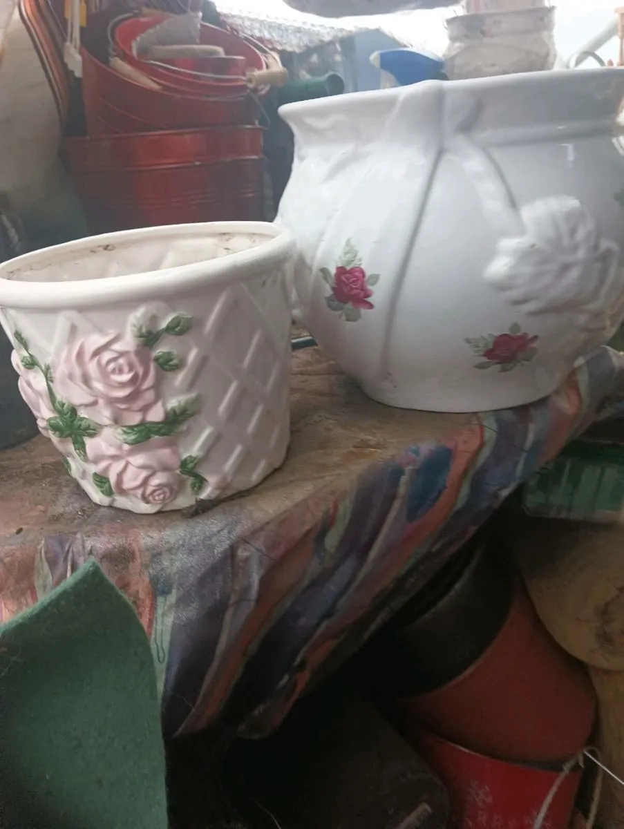 2 beautiful pots ,15 for both - Image 2