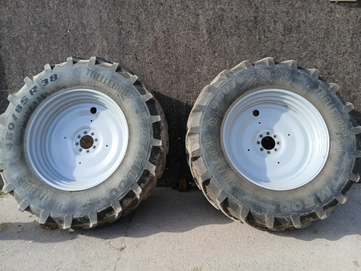 Massey Tractor Wheels - Image 1