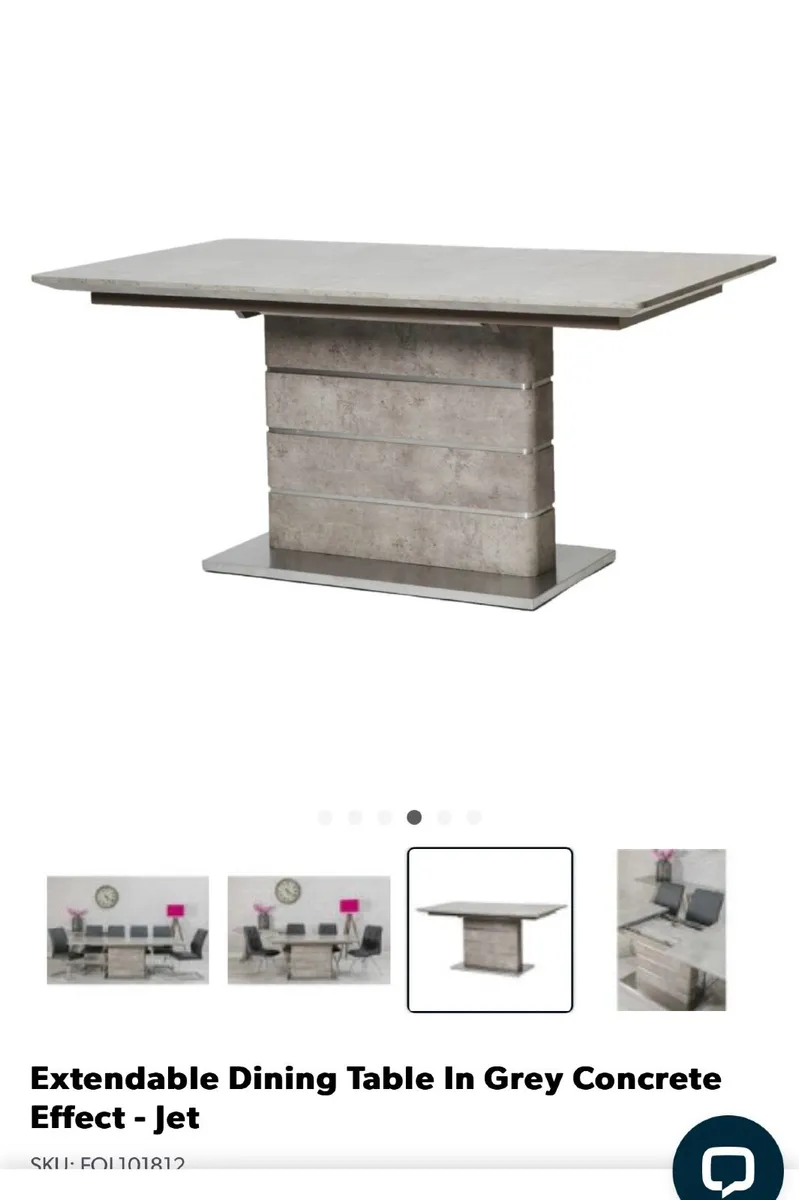 Dining table & 6 chairs and 5 matching barstools - Image 1