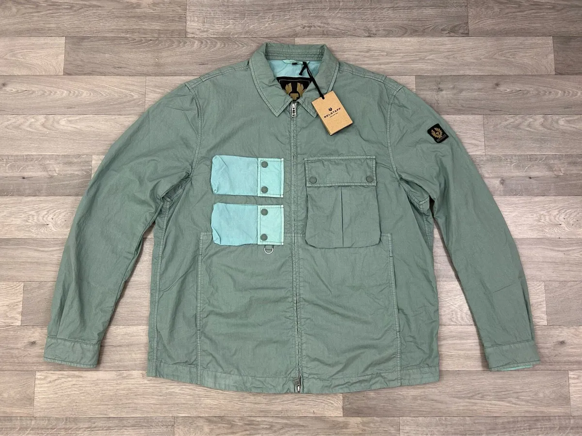 NEW Belstaff Draft Overshirt Utility Jacket XXL - Image 1
