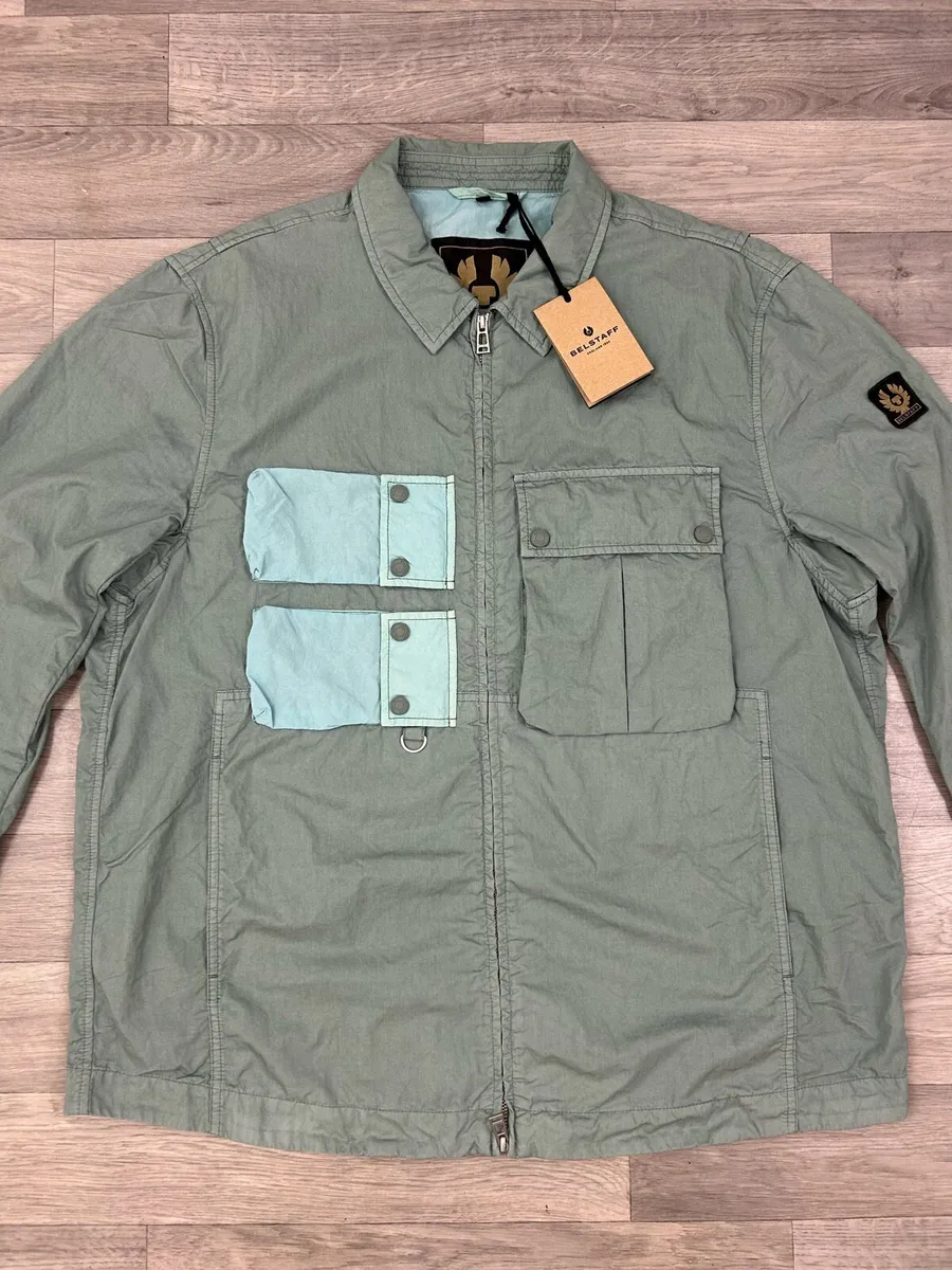 NEW Belstaff Draft Overshirt Utility Jacket XXL - Image 2