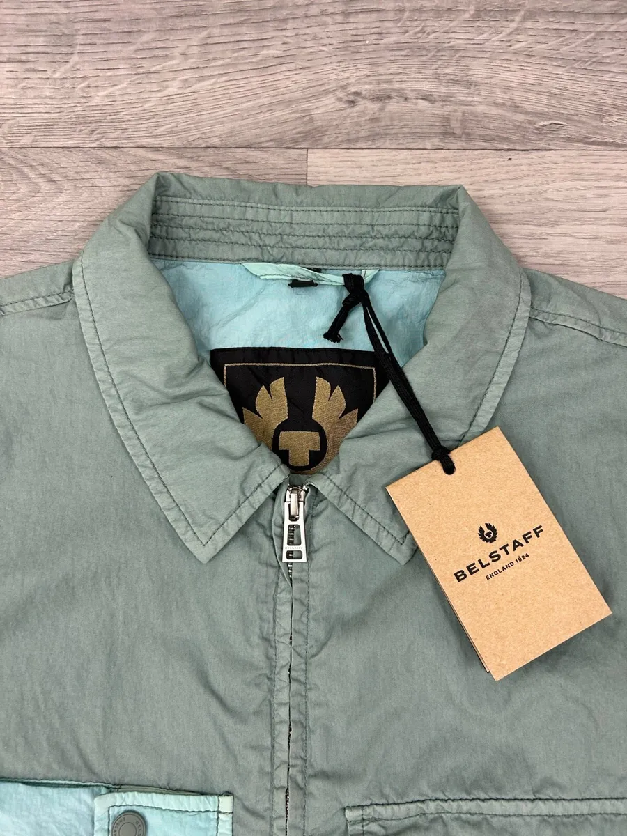 NEW Belstaff Draft Overshirt Utility Jacket XXL - Image 4