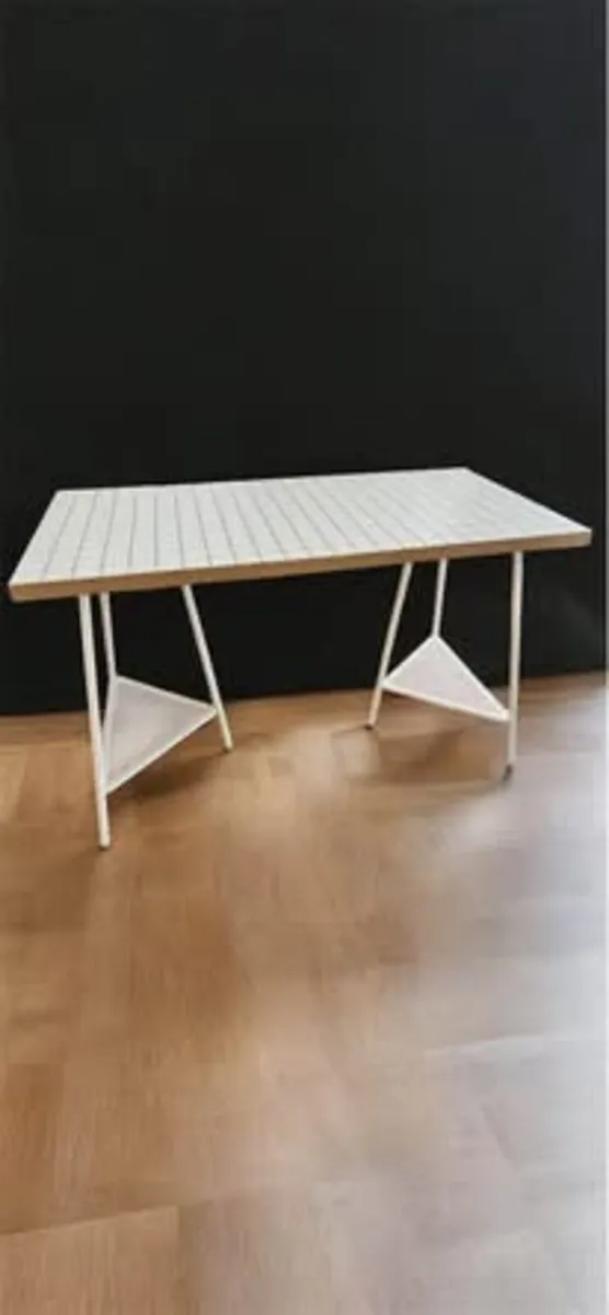 White desk