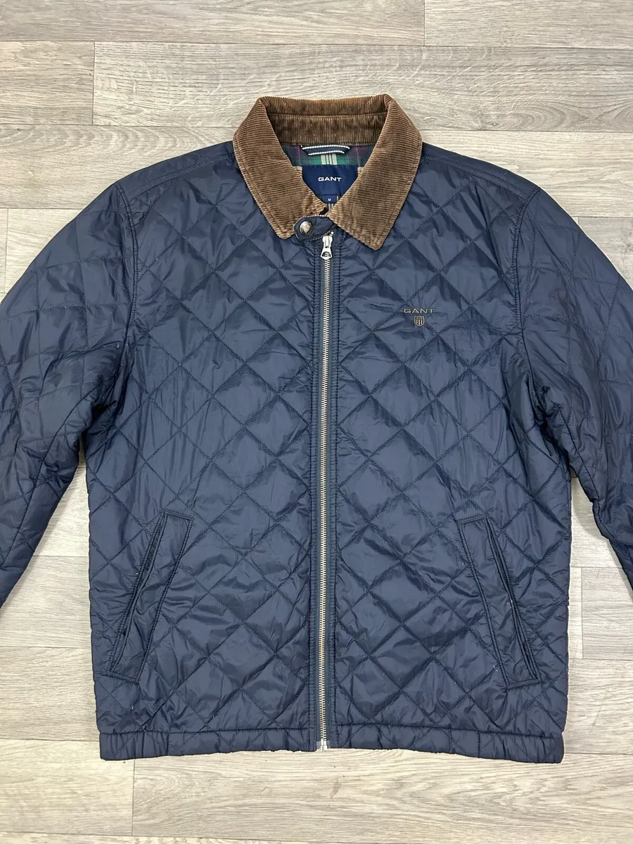 Gant Quilted Jacket Mens Medium - Image 2