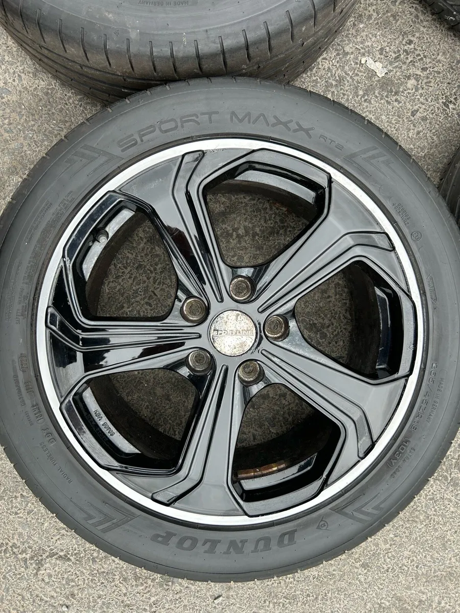 Vw transporter sport line alloy wheels 18inch - Image 2