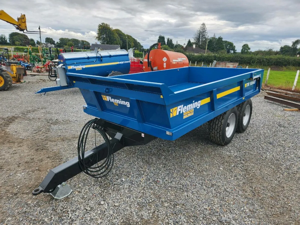 Fleming 10 tonne dump trailer - Image 1
