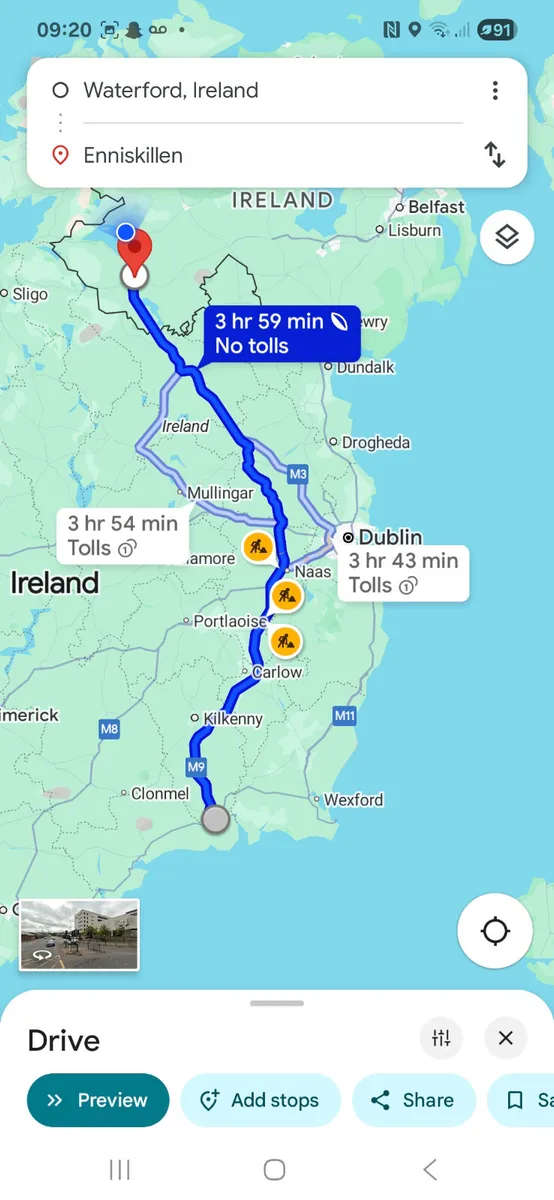 LORRY HAULAGE WATERFORD TO ENNISKILLEN