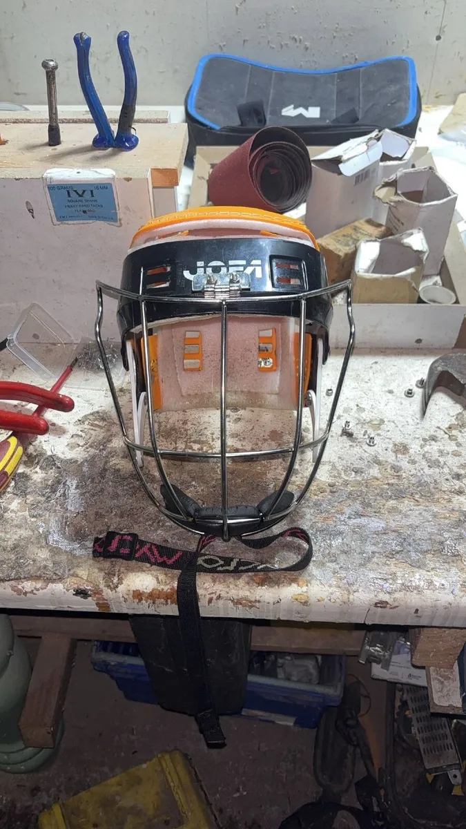 Old style hurling helmets - Image 1