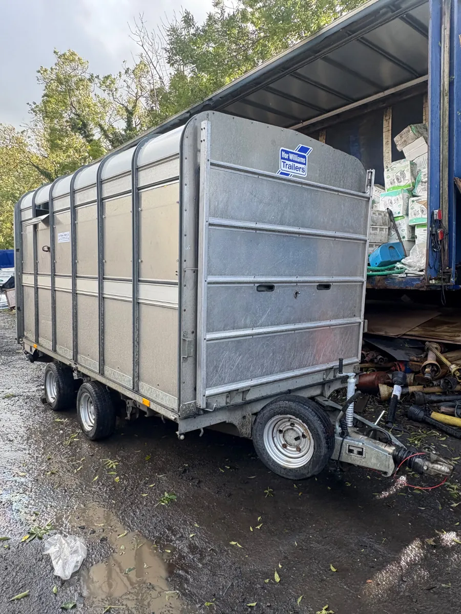 Ifor Williams 12ft demountable cattle trailer - Image 1