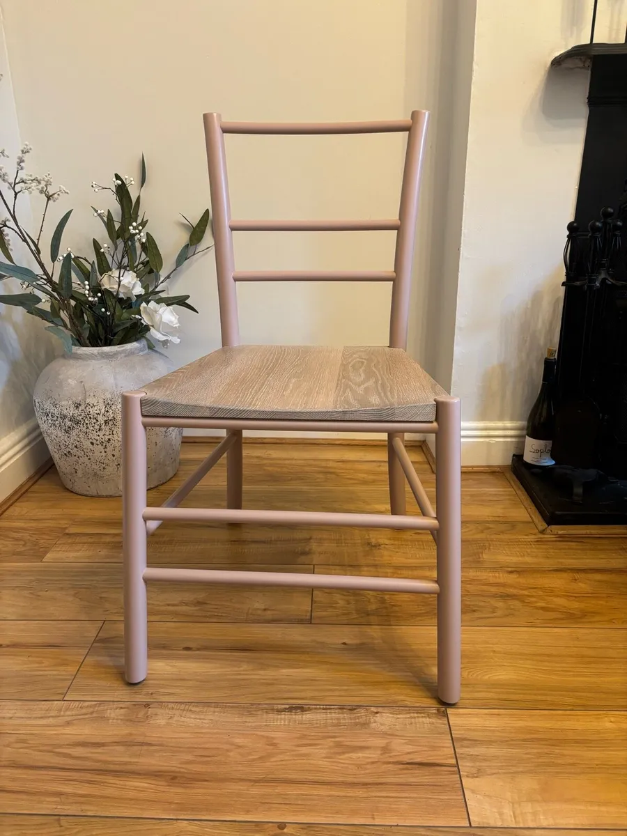 Neptune Kenilworth Chairs x 2 (Old Rose) - Image 3